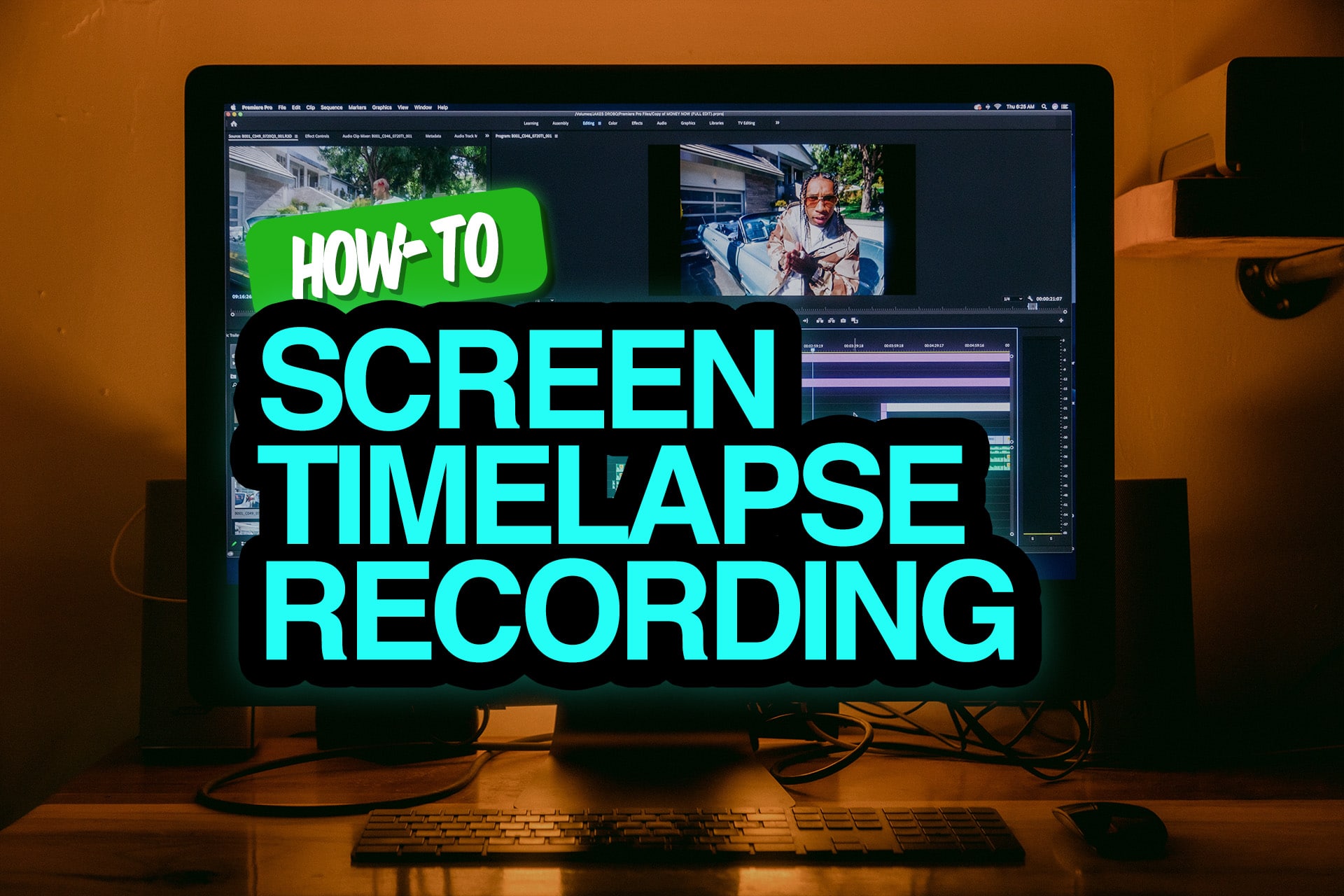 can you timelapse on imovie on mac pro